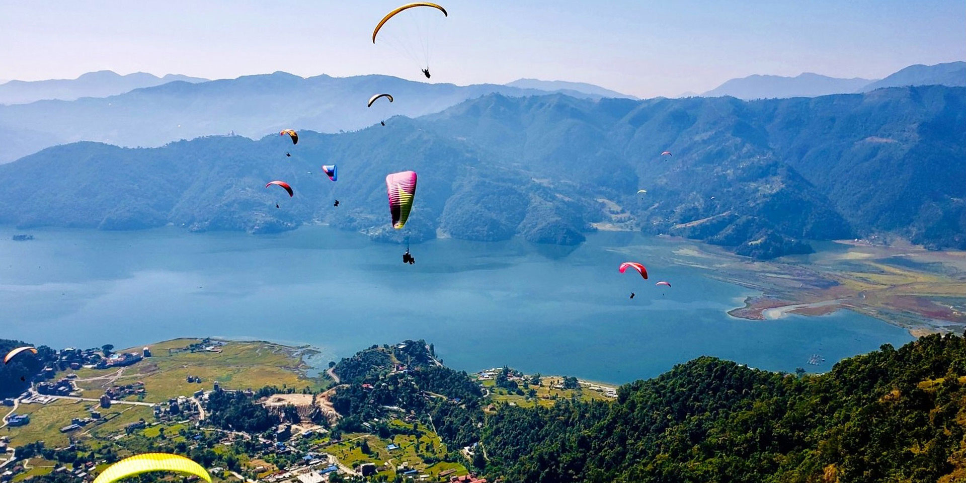 Paragliding in Pokhara