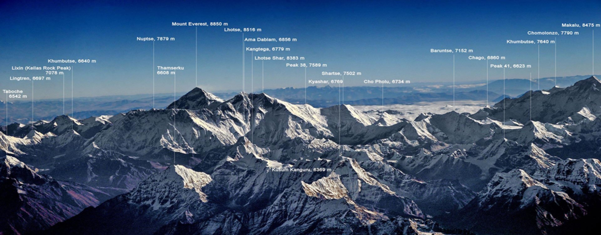Mount Everest Scenic Mountain Flight
