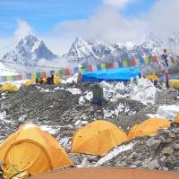 Everest Base Camp Trek Overnight at Base Camp