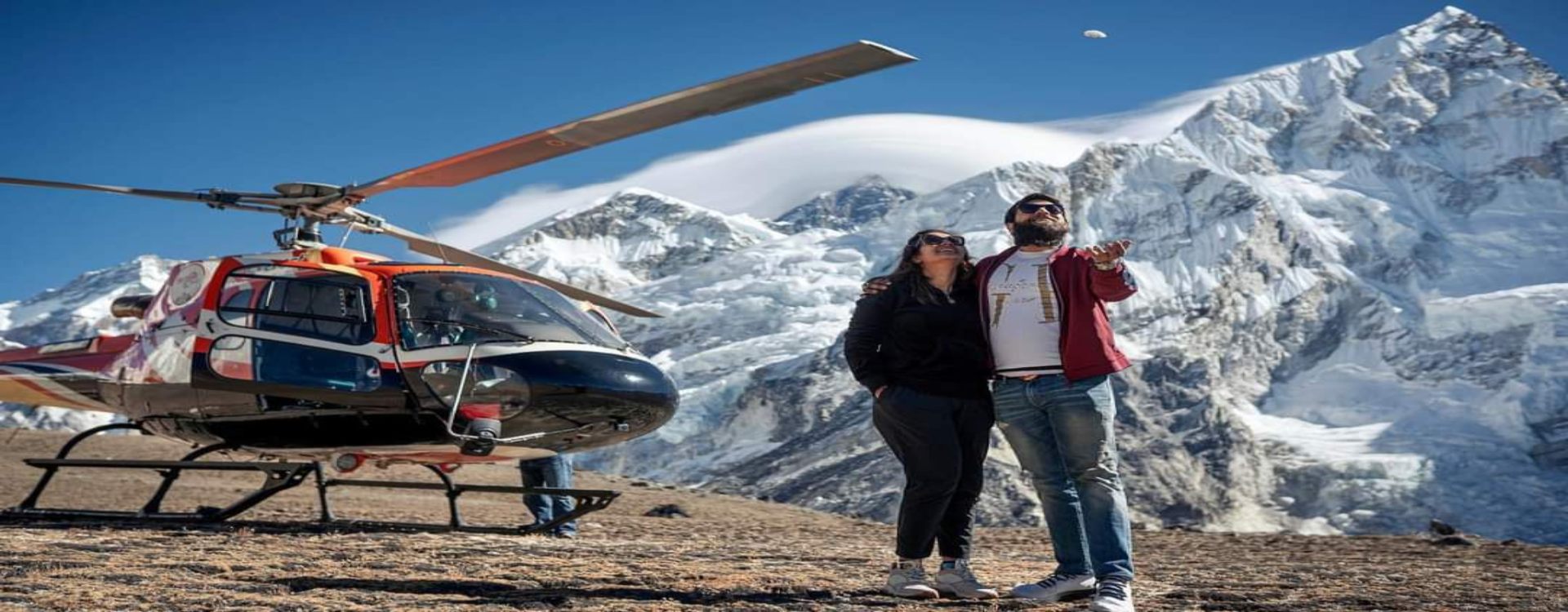 Mount Everest Helicopter Tour with Overland at Kalapatthar